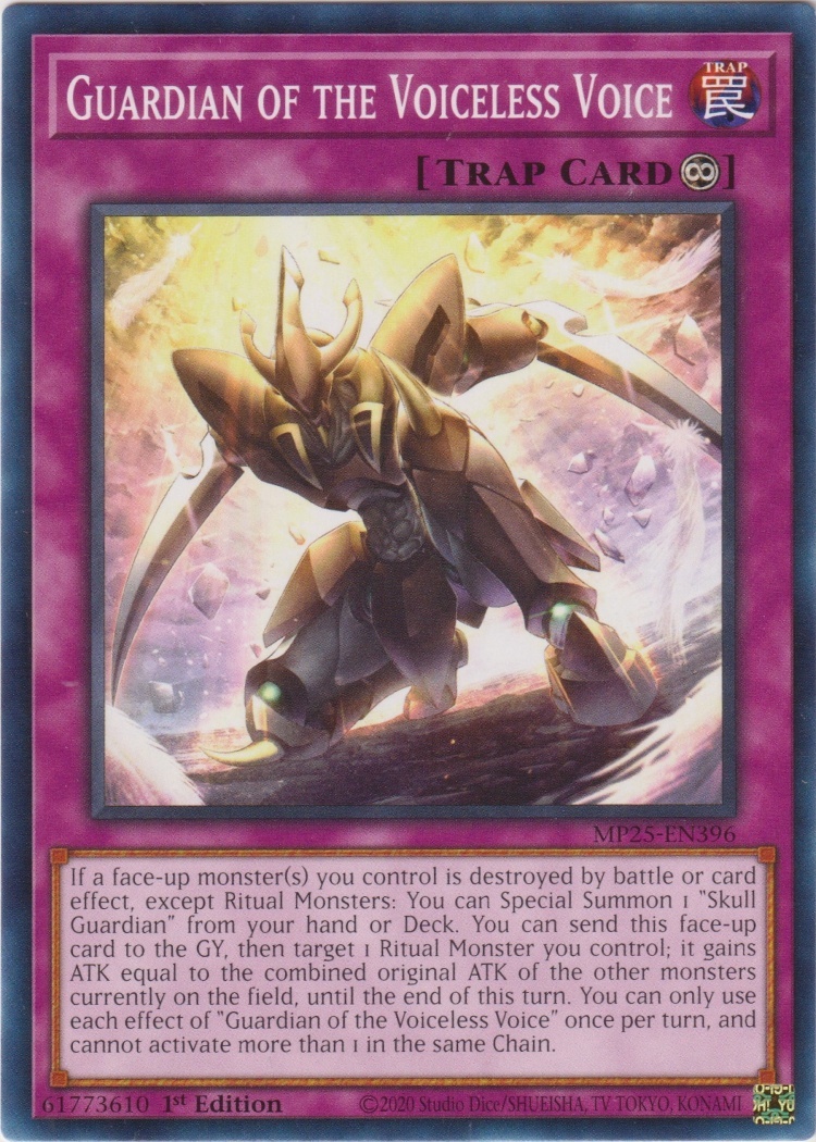 MP25-EN396 - Guardian of the Voiceless Voice