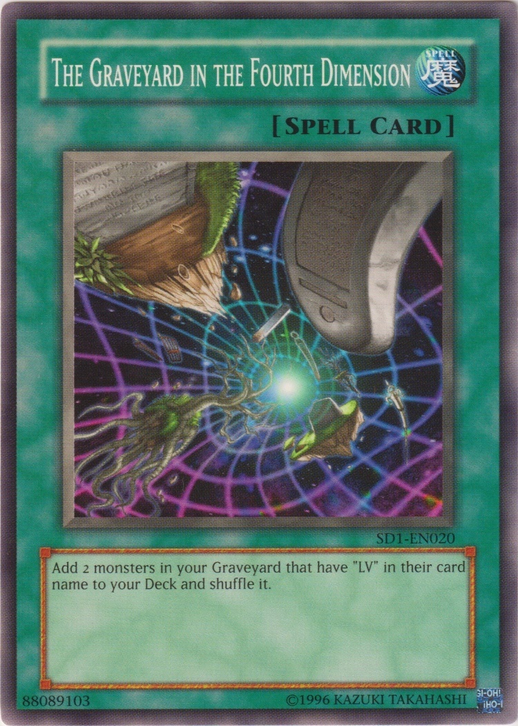 SD1-EN020 - The Graveyard in the Fourth Dimension