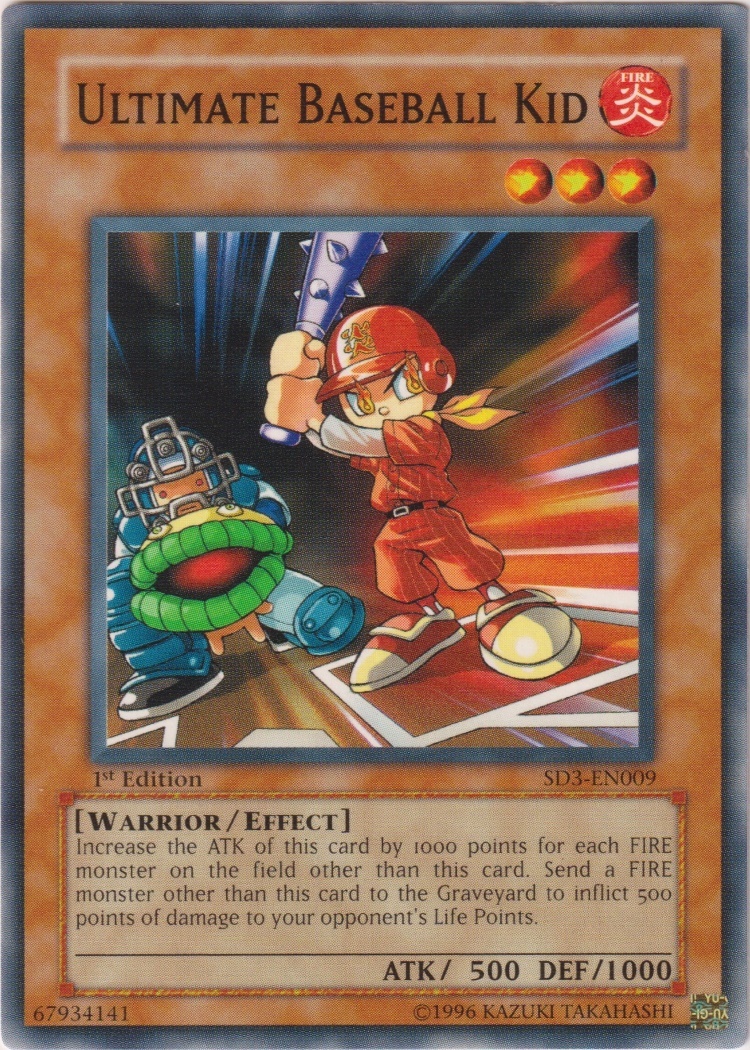 SD3-EN009 - Ultimate Baseball Kid