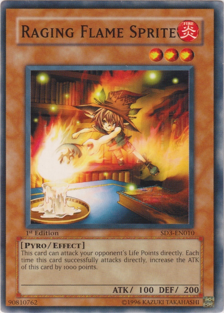 SD3-EN010 - Raging Flame Sprite