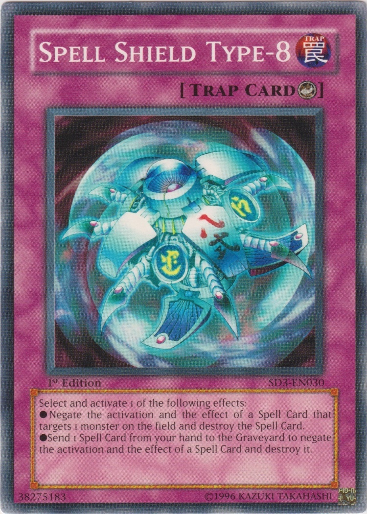 SD3-EN030 - Spell Shield Type-8