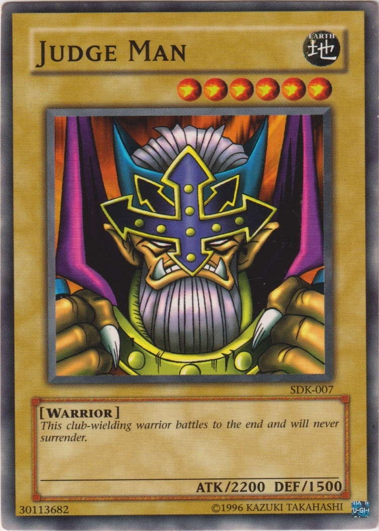 SDK-007 - Judge Man