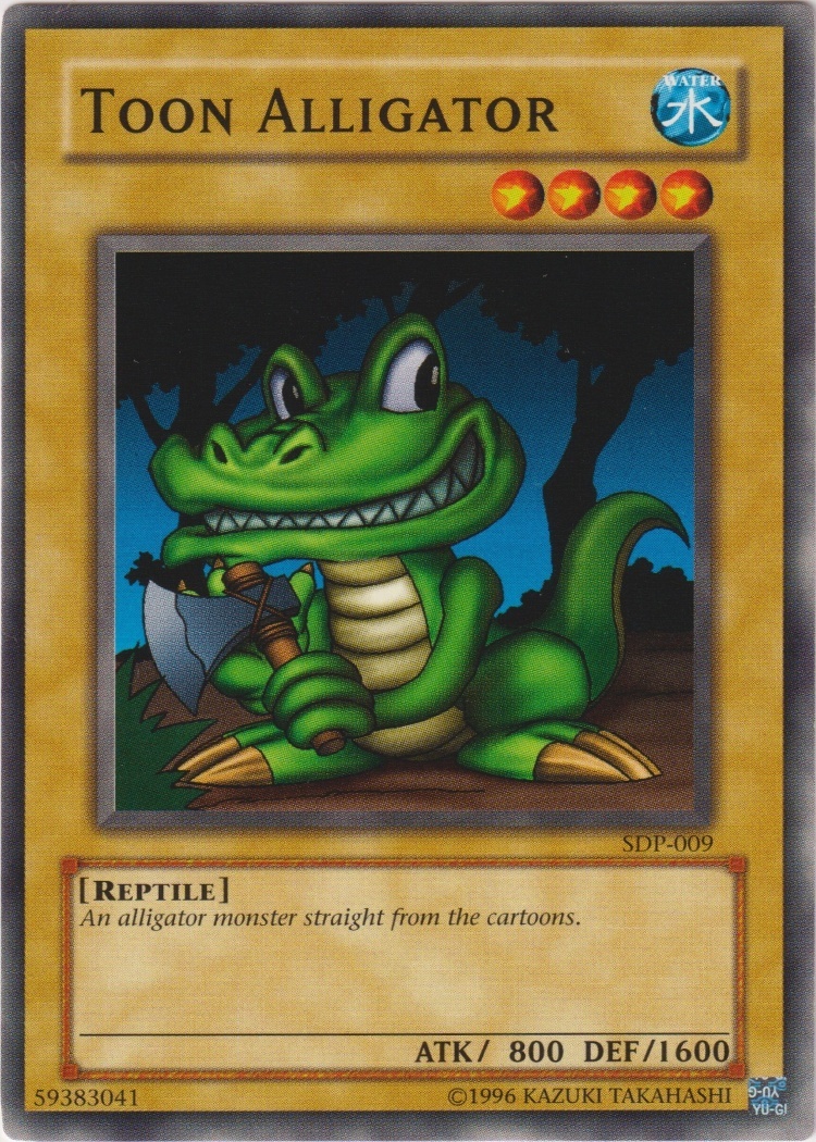 SDP-009 - Toon Alligator