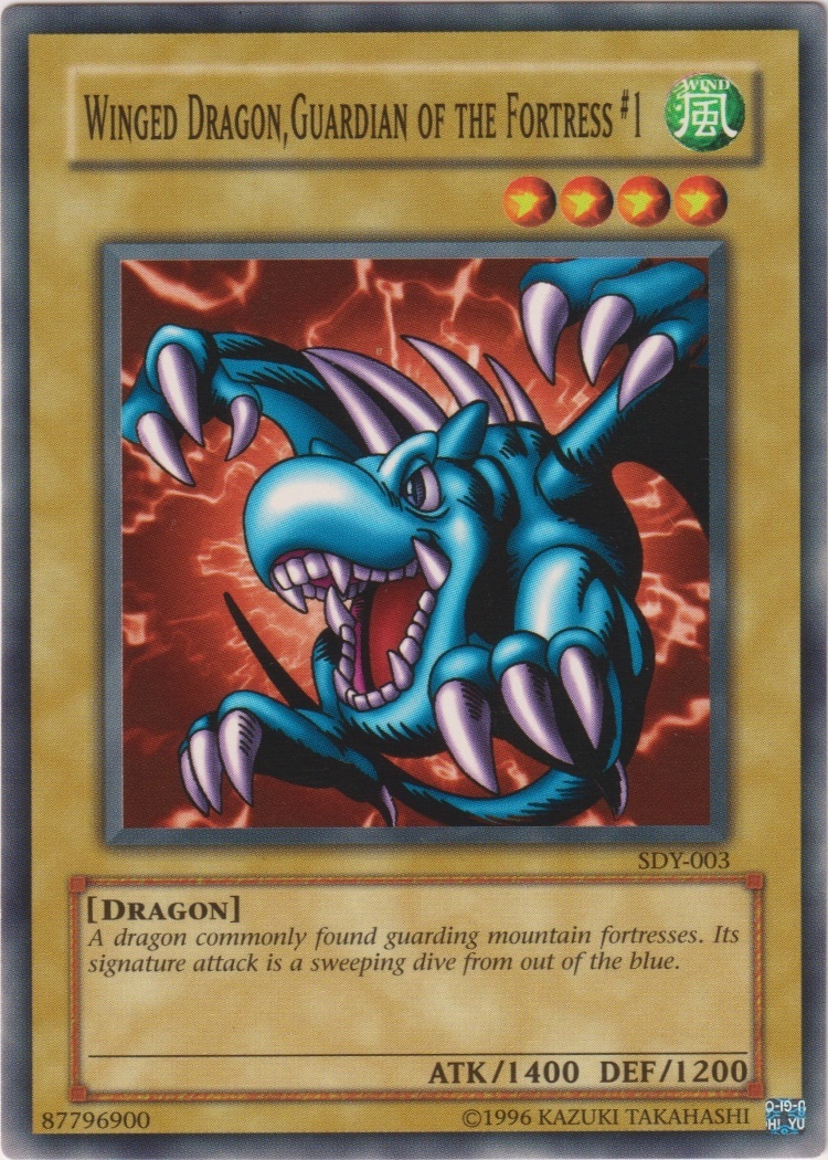 SDY-003 - Winged Dragon, Guardian of the Fortress #1