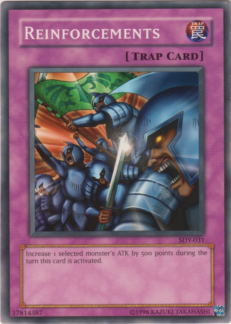 SDY-031 - Reinforcements