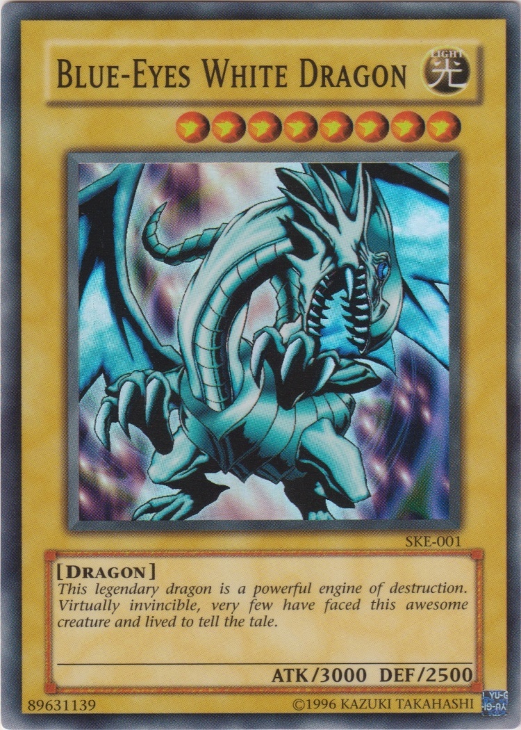 SKE-001 - Blue-Eyes White Dragon
